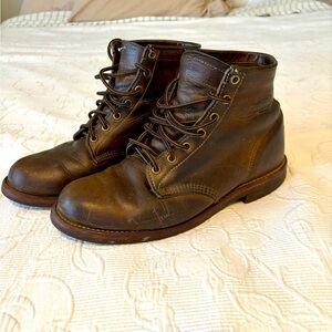 Chippewa Service Boot 9.5 Goodyear Welt Brown